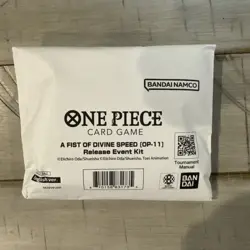 One Piece Card Game A Fist Of Divine Speed OP-11 Release Event Kit - Sealed - Image 1