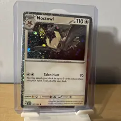 Noctowl 127 Cosmos Holo Scarlet & Violet Promo Cards Holo - 1 Swirl🌀 - Image 2