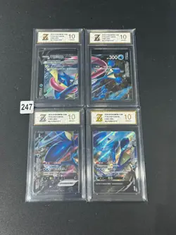 Greninja V-union Promo CSEC001 - CSEC004 Combination Set - Pokemon Card Grade 10 - Image 1