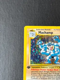 1999 Machamp 8/102 First Edition Holo Rare Pokemon Card - Base Unlimited Set - Image 5
