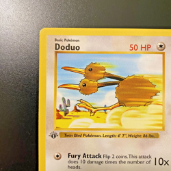 Doduo 48/102 1st Edition Shadowless Base Set Regular NM - Pokemon Card - Image 2