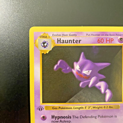 Haunter 29/102 1st Edition Shadowless Base Set Regular LP - Pokemon Card - Image 2
