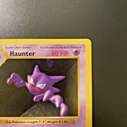 Haunter 29/102 1st Edition Shadowless Base Set Regular LP - Pokemon Card - Image 3