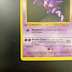 Haunter 29/102 1st Edition Shadowless Base Set Regular LP - Pokemon Card - Image 5