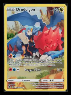 Druddigon TG09/TG30 SWSH12: Silver Tempest Trainer Gallery Pokemon Card - Image 1