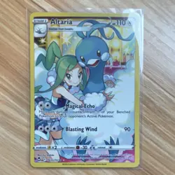 Pokemon TCG Altaria TG11/TG30 Silver Tempest Ultra Rare Full Art Holo Card - Image 2