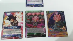 Dragon Ball Super Bundle Of 7 Cards Colossal Warfare - very rare gold stamped - Image 5