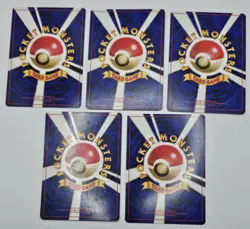 Vintage Pokemon 5 Card Lot Rockets Gym Neo Genesis Japanese JP Trainer WOTC - Image 5