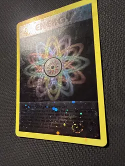 Rainbow Energy - WOTC League Promo Pokemon - MP-HP 2 SWIRLS Holo Card - Image 2