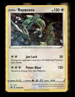 Double Swirl 🌀🌀Rayquaza - Pokemon SWSH: Sword & Shield Promo Cards SWSH029 - Image 1