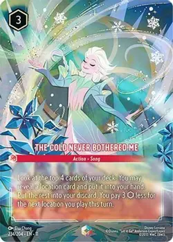 The Cold Never Bothered Me (Enchanted) (234/204) - W - Enchanted - Holofoil Near - Image 1
