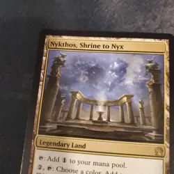 Wizards of the Coast MTG Nykthos, Shrine to Nyx Rare Regular Theros 223 - Image 2