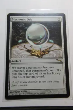 MTG Mesmeric Orb x1- -Mirrodin-Lightly Played - Image 1