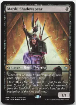 Mardu Shadowspear - Game Day Promo - Magic: The Gathering - Image 1