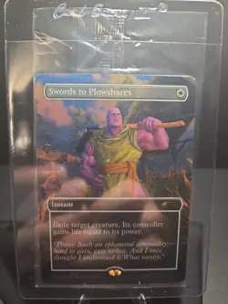 MTG Swords To Plowshares P 0001 PSA Magazine Promo May 2026 Thanos - Sealed - Image 1