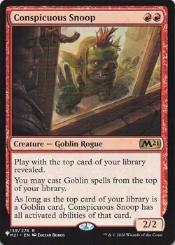 Conspicuous Snoop The List Reprints Regular - Image 1