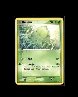 Bulbasaur 55/112 C FireRed & LeafGreen Pokemon 2004 EN LP - Image 1