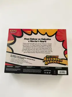 Pokemon Mega Emboar-EX Box Mega Evolution Ascended Heroes Promo Oversized Card - Image 3