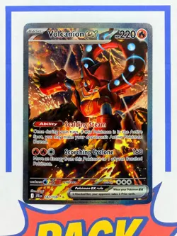 Volcanion ex Special Illustration Rare SIR Journey Together Pokemon TCG 182/159 - Image 1