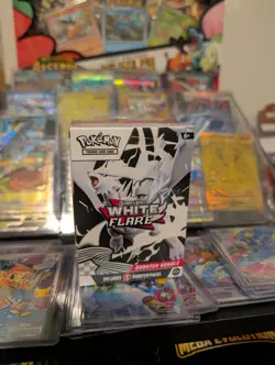 Pokemon Scarlet & Violet White Flare Booster Bundle Box NEW SEALED TCG 6 Packs - Image 1