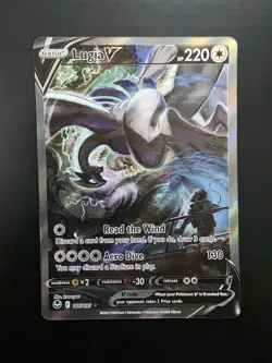 Pokemon Silver Tempest Lugia V alt art 186/195 - Image 3