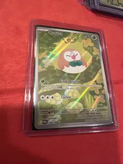 Pokemon Rowlet Illustration Rare Full Art Near Mint Perfect Order 090/088.NM 🔥 - Image 2
