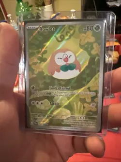 Pokemon Rowlet Illustration Rare Full Art Near Mint Perfect Order 090/088.NM 🔥 - Image 4