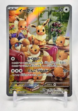 Eevee 078/066 Sv5a: Crimson Haze Holo (Japanese) NM Pokemon TCG - Image 1