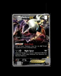 Darkrai EX 63/108 UR World Championship Decks Pokemon 2018 EN LP - Image 1