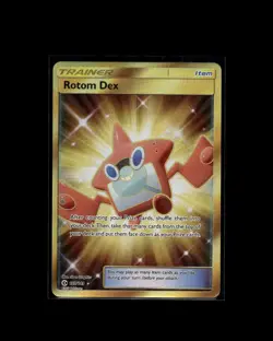 Rotom Dex (Secret) 159/149 SR SM Base Set Pokemon 2017 EN NM - Image 1