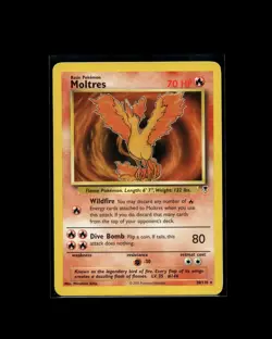 Moltres 30/110 R Legendary Collection Pokemon WOTC 2002 EN MP - Image 1