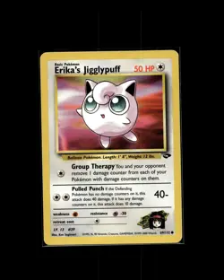 Erika's Jigglypuff 69/132 C Gym Challenge PokemonWOTC 2000 EN LP - Image 1