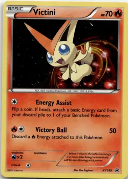 Victini - XY189 XY189 Promo XY Promo Pokemon 2014 EN NM - Image 1