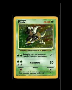 Pinsir 9/64 R Jungle Pokemon WOTC 1999 EN LP - Image 1