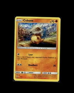 Cubone 007/012 Promo McDonald's 2018 Pokemon 2018 EN LP - Image 1