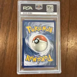 2018 POKEMON SUN & MOON LOST THUNDER SECRET #220 FULL ART/SUICUNE GX PSA 9 - Image 2