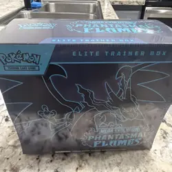 POKEMON TCG MEGA EVOLUTION PHANTASMAL FLAMES ETB ELITE TRAINER BOX SEALED NEW - Image 1
