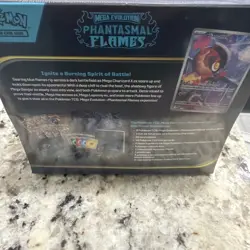 POKEMON TCG MEGA EVOLUTION PHANTASMAL FLAMES ETB ELITE TRAINER BOX SEALED NEW - Image 3