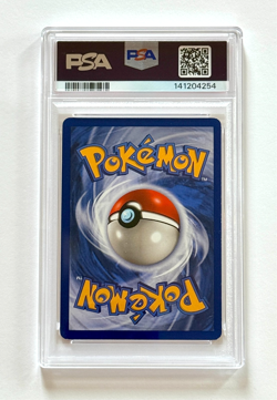 1999 Pokemon Fossil #5 Gengar 1st Edition Holo Rare PSA 4 Fresh Grade - Image 4