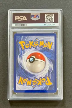 1999 Pokemon Fossil #5 Gengar 1st Edition Holo Rare PSA 4 Fresh Grade - Image 5