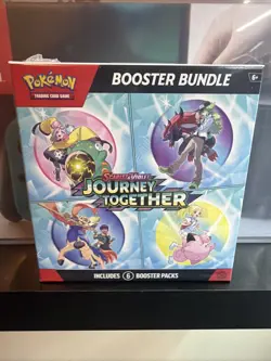 Pokemon TCG Journey Together Booster Bundle SEALED - 6 Booster Packs - Image 2