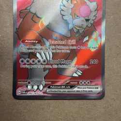 Pokemon Bloodmoon Ursaluna ex 202/167 Full Art Twilight Masquerade NM - Image 4