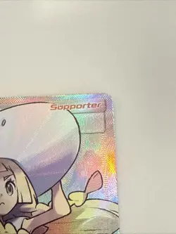 Lillie 147/149 Full Art Trainer Ultra Rare Pokemon Card TCG Sun and Moon Base NM - Image 2