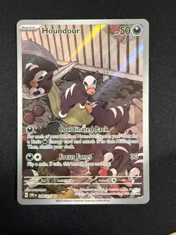 Houndour - 204/197 - Illustration Rare Obsidian Flames - Pokemon (NM) - Image 1