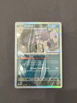 Pokemon Crobat Prerelease Promo 076 Stamp Chaos Rising English SEALED - Image 1