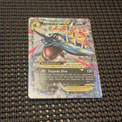 M Sharpedo EX #XY200- 2017 Pokemon XY Black Star Promos! NM - Image 1