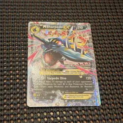 M Sharpedo EX #XY200- 2017 Pokemon XY Black Star Promos! NM - Image 2