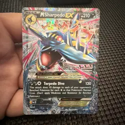M Sharpedo EX #XY200- 2017 Pokemon XY Black Star Promos! NM - Image 5