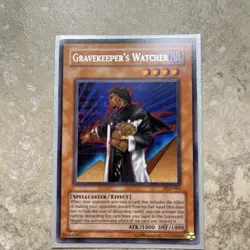 Yugioh Gravekeeper's Watcher PGD-064 Pharaonic Guardian Rare Unlimited LP - Image 1