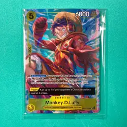 Monkey.D.Luffy (Illustration Box Vol.3) SR One Piece Promotion OP07-109 Sealed - Image 1